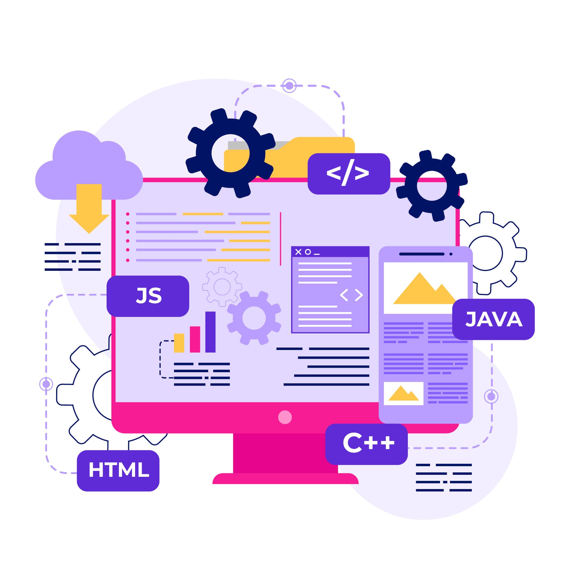 Custom website development and engineering service